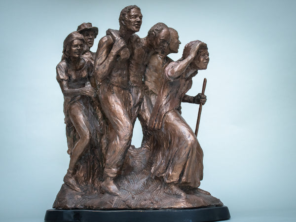 Freedom In View | Bronze Sculpture | Harriott Tubman | Leads a small group to freedom in Canada via The Underground Railroad