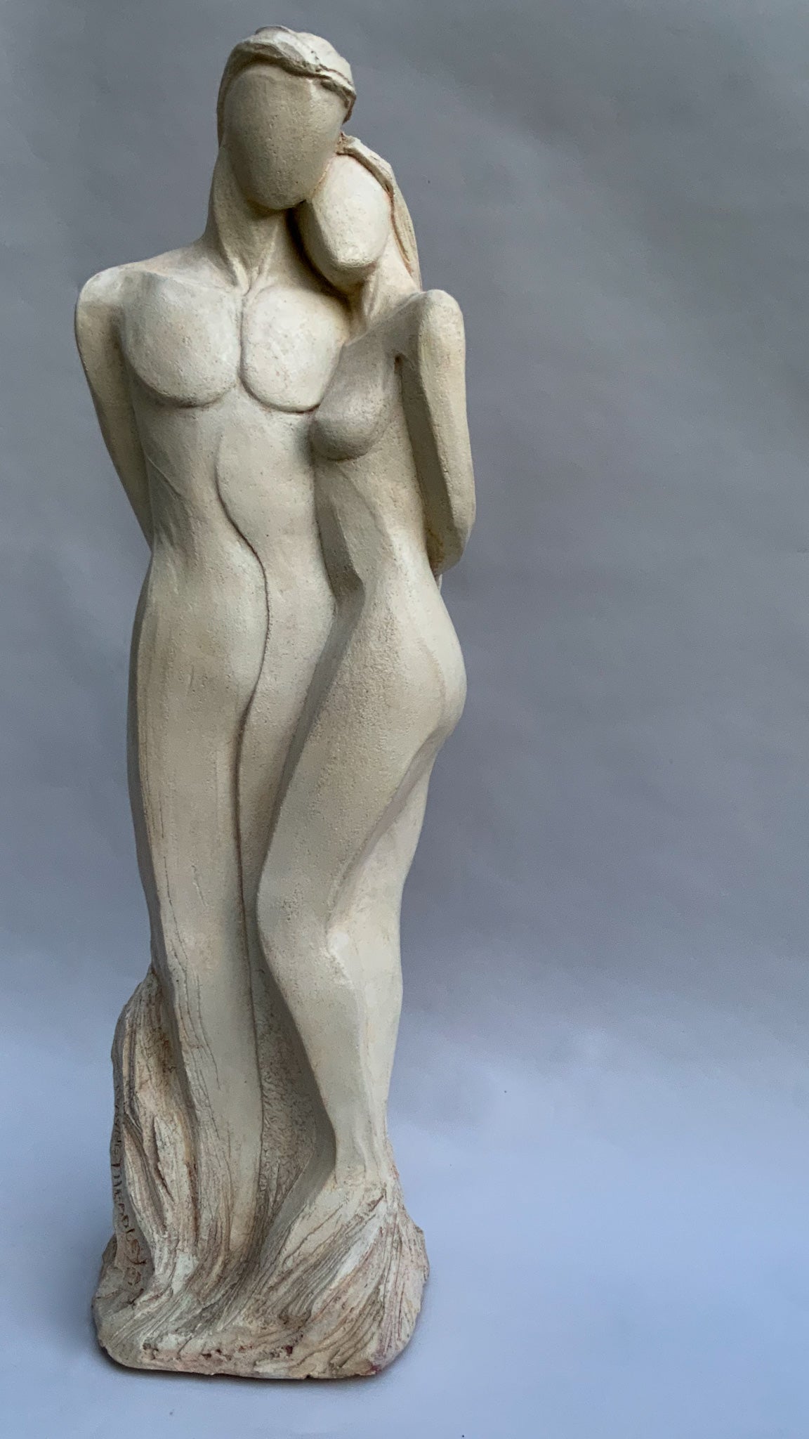 Togetherness | Limited Edition Hydro-Stone Sculpture | Couple in Tender Embrace