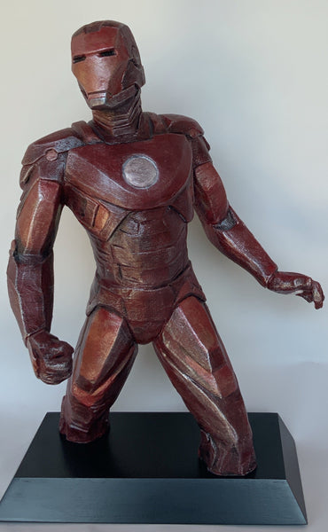 Stoneware Sculpture | The Avengers | Iron Man | Super Hero | Tony Stark | Stark Industries | Marvel Comics |