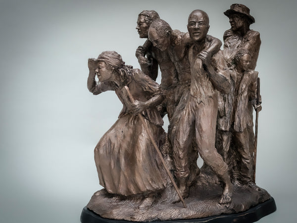 Freedom In View | Bronze Sculpture | Harriott Tubman | The Underground Railroad