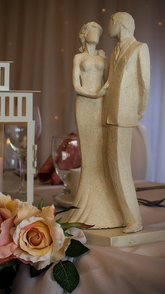 Jeremy & Nicola | Stoneware Sculpture | Embrace | Couple’s Vow to Each other