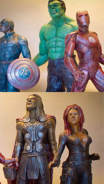 Avengers | The Collection | Original Stoneware Superheroes
