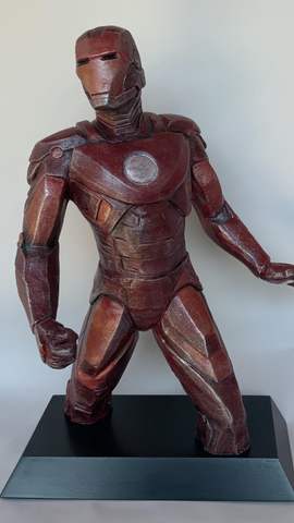 Stoneware Sculpture | The Avengers | Iron Man | Super Hero | Tony Stark | Stark Industries | Marvel Comics | 